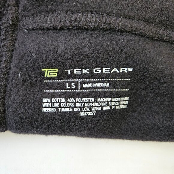 TEK GEAR WOMEN'S ACTIVEWEAR BLACK PANTS FOR YOGA LOUNGING WORKOUT,  SIZE L/S - Picture 4 of 4